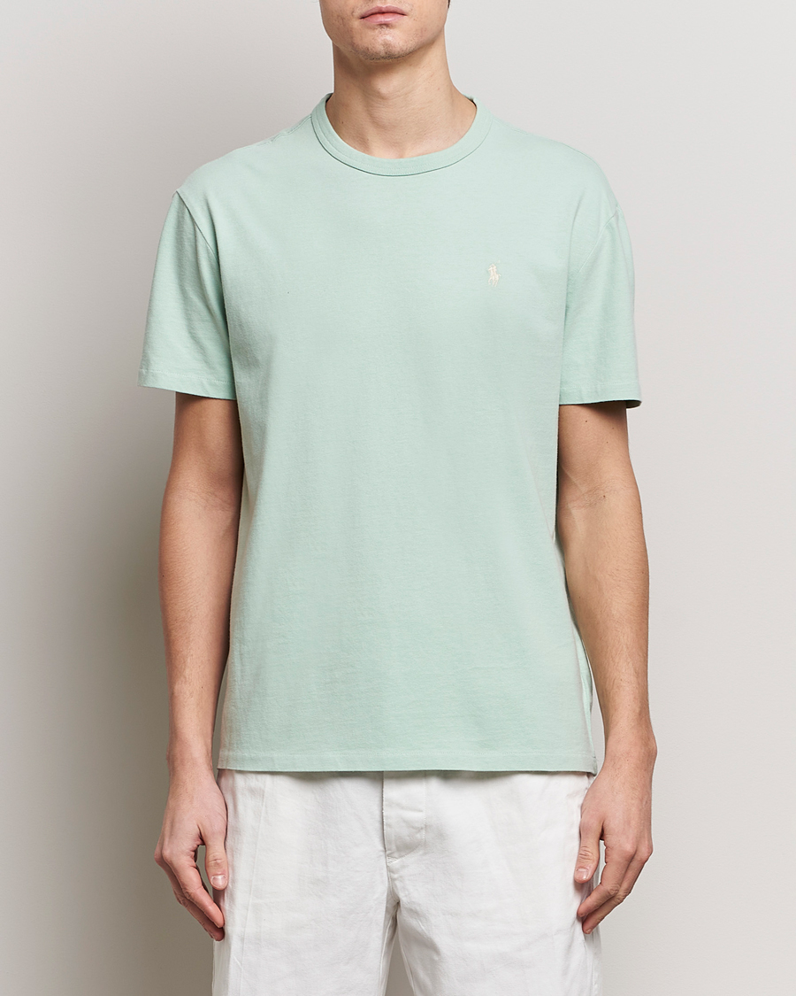 Men | T-Shirts | Polo Ralph Lauren | Loopback Crew Neck T-Shirt Celadon