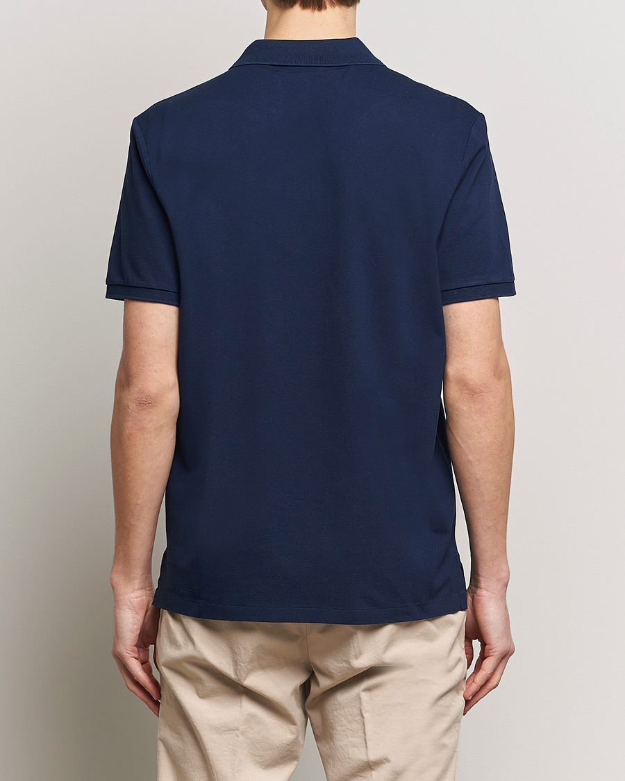 Men | Polo Shirts | Polo Ralph Lauren | Classic Fit Open Collar Stretch Polo Refined Navy