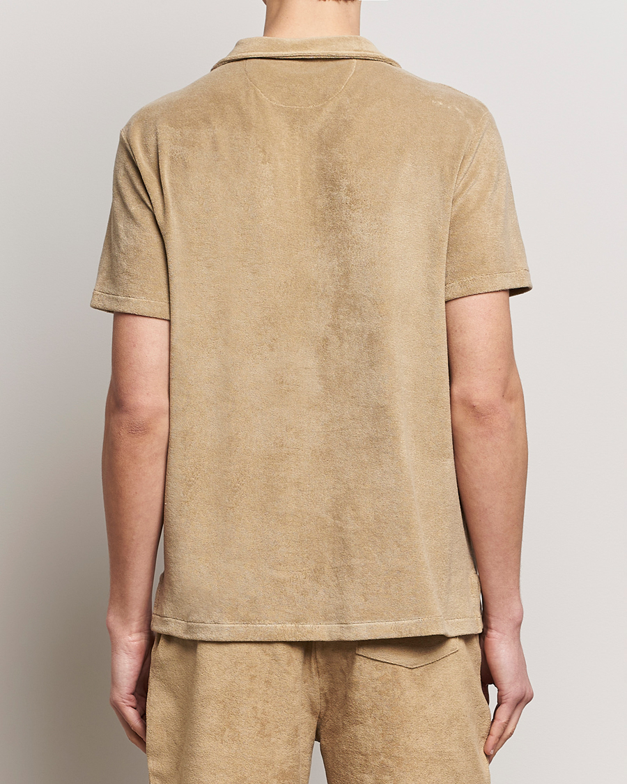 Men | Polo Shirts | Polo Ralph Lauren | Cotton Terry Polo Coastal Beige