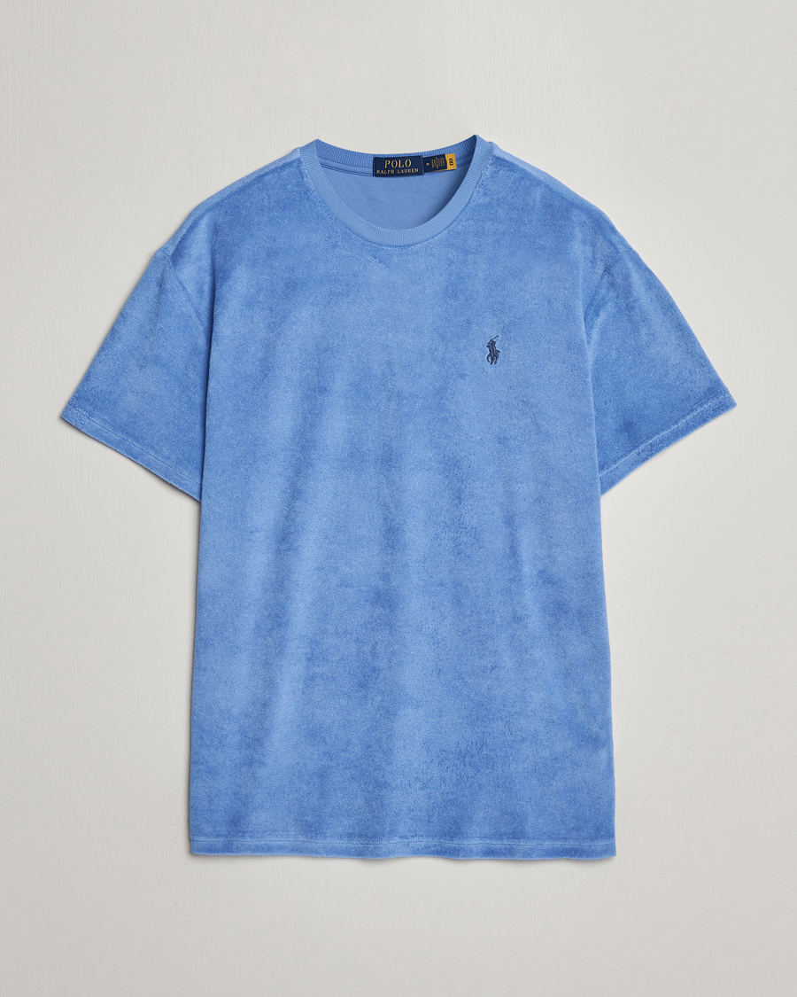 Men | T-Shirts | Polo Ralph Lauren | Terry Cotton T-Shirt Harbor Island Blue