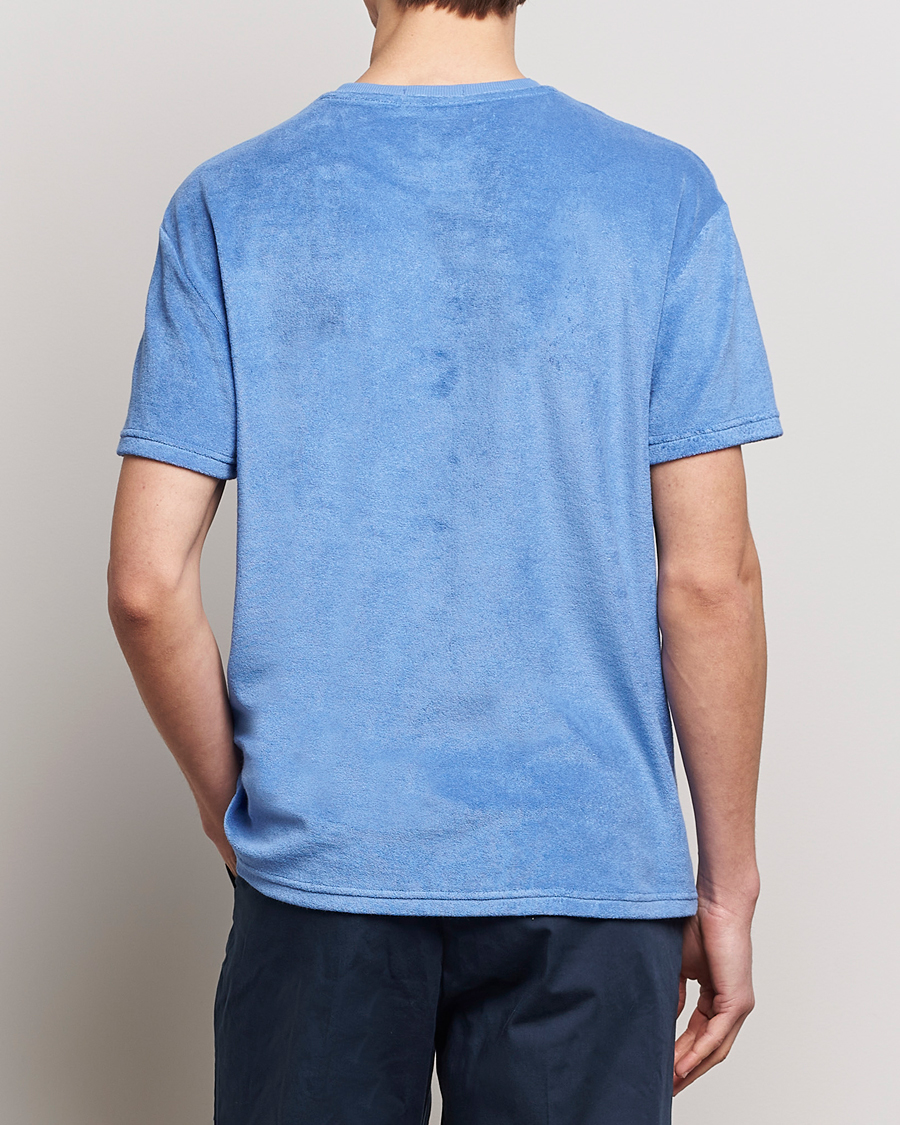 Men | T-Shirts | Polo Ralph Lauren | Terry Cotton T-Shirt Harbor Island Blue