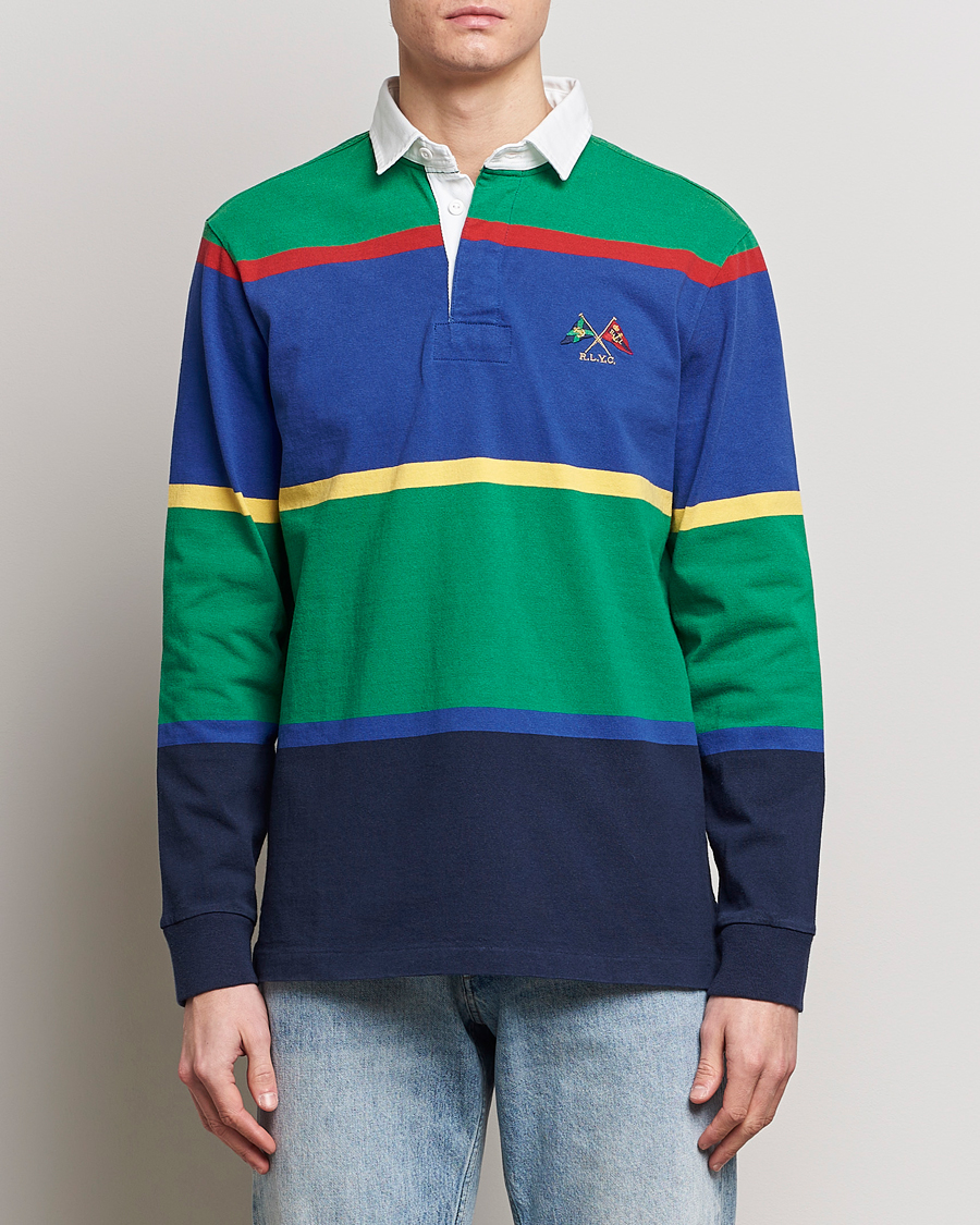 Men | Rugby Shirts | Polo Ralph Lauren | Striped Rugby Sweatshirt Multi