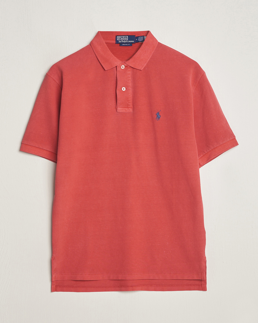 Polo Ralph Lauren Heritage Mesh Polo Red at CareOfCarl.com