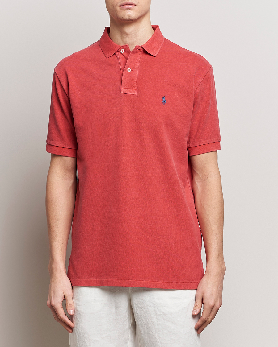 Men | Polo Shirts | Polo Ralph Lauren | Heritage Mesh Polo Red