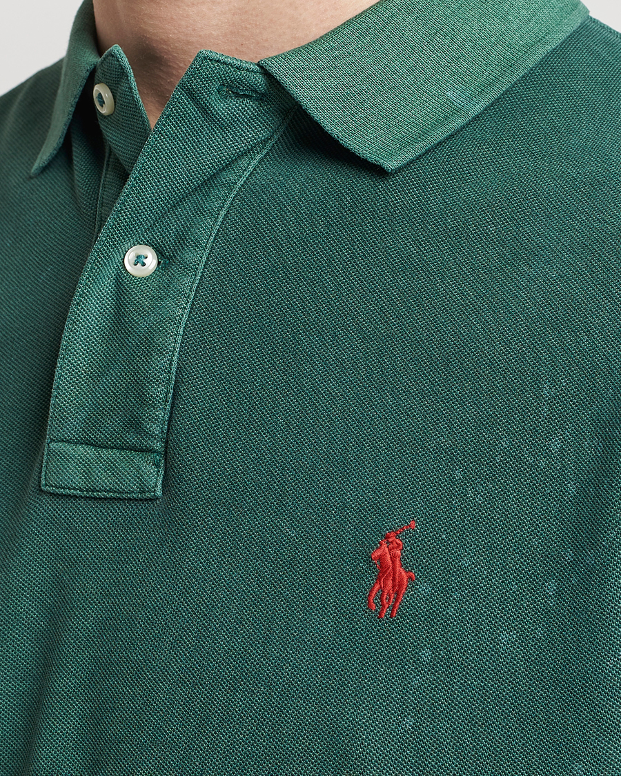 Men | Polo Shirts | Polo Ralph Lauren | Heritage Mesh Polo Kelly Green