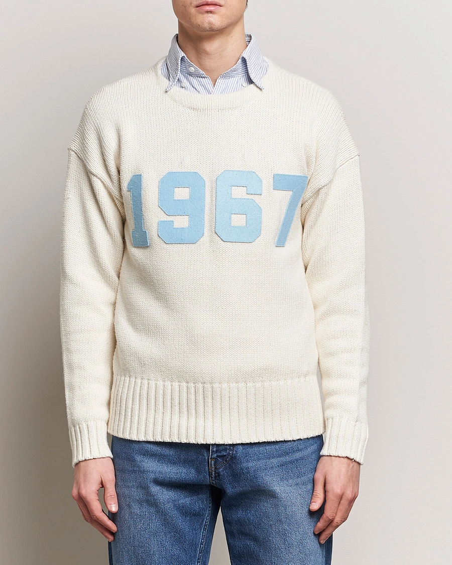 Men | Sweaters & Knitwear | Polo Ralph Lauren | 1967 Knitted Sweater Full Cream