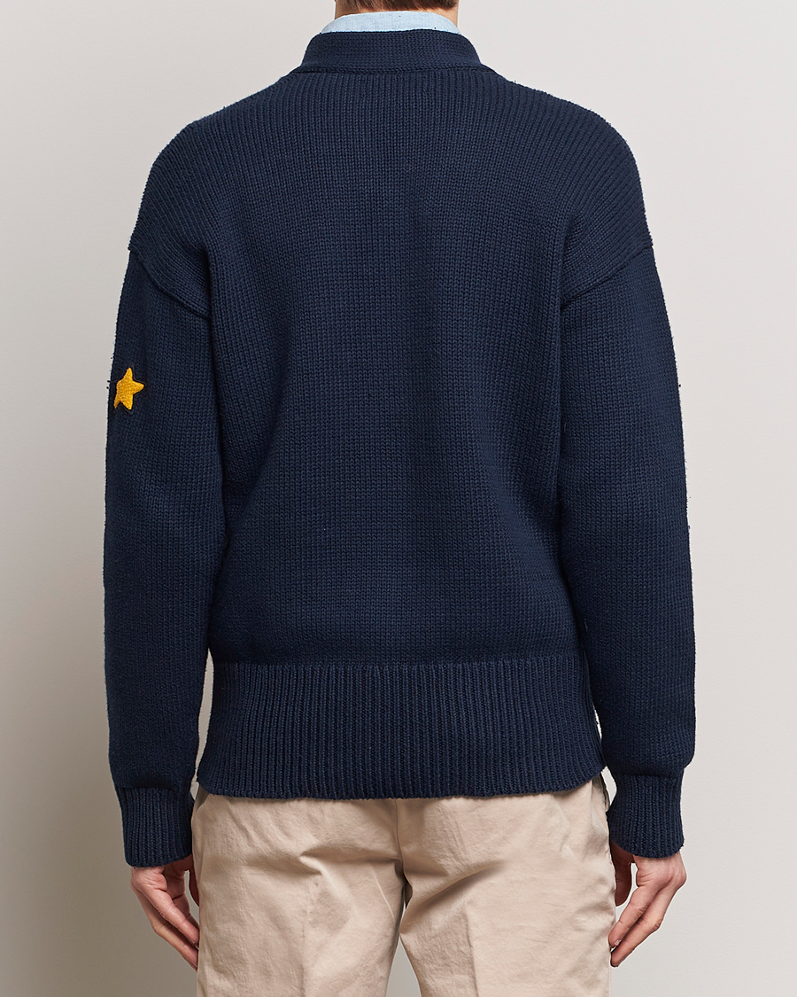 Men | Sweaters & Knitwear | Polo Ralph Lauren | Shawl Collar Sweater Aviator Navy
