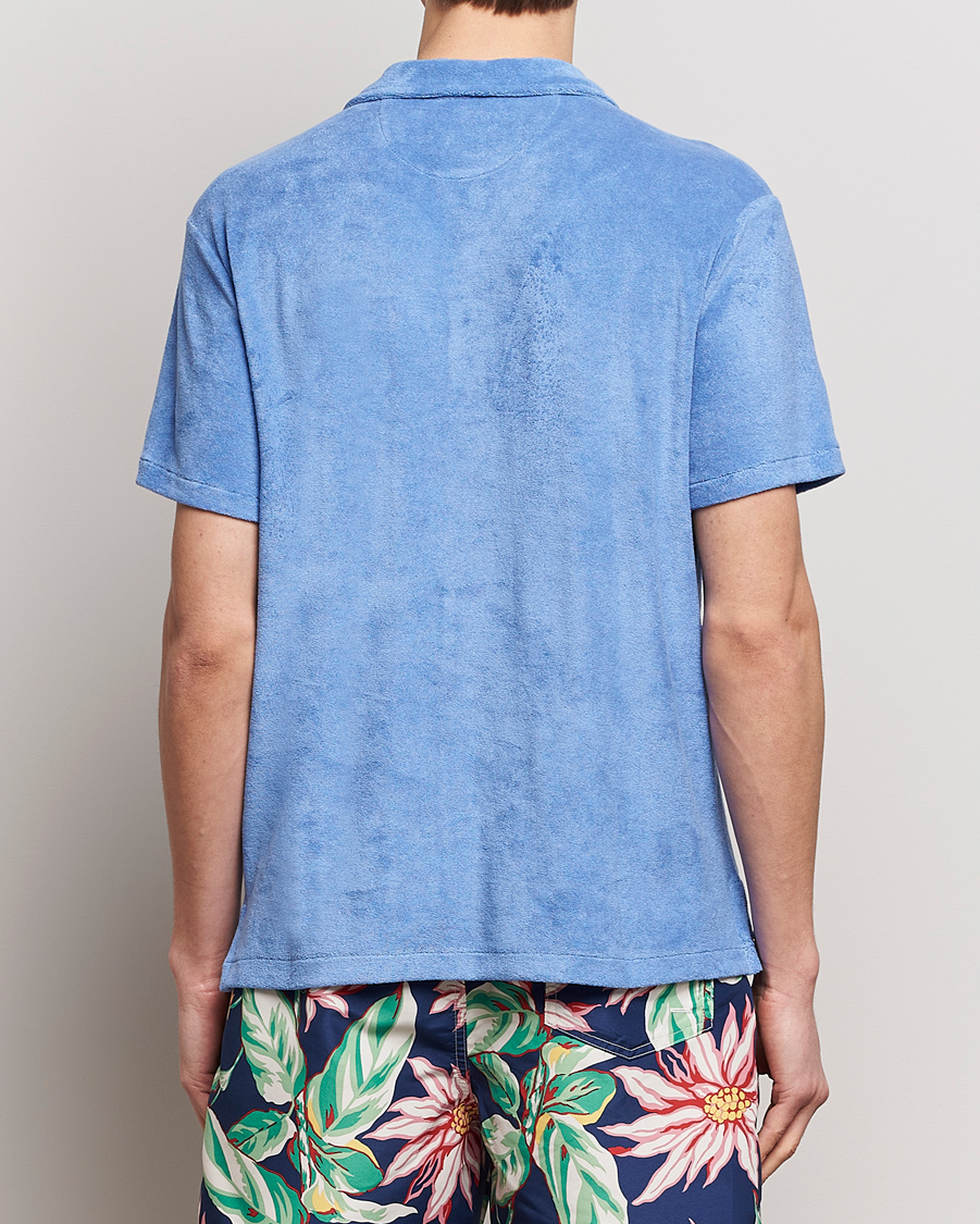 Men | Shirts | Polo Ralph Lauren | Cotton Terry Short Sleeve Harbour Island Blue