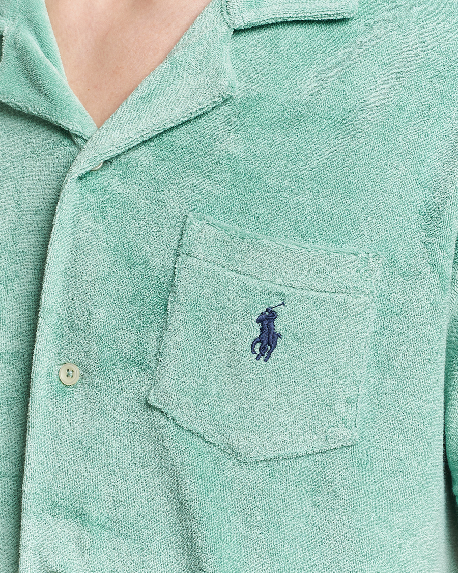 Men | Shirts | Polo Ralph Lauren | Cotton Terry Short Sleeve Shirt Celadon