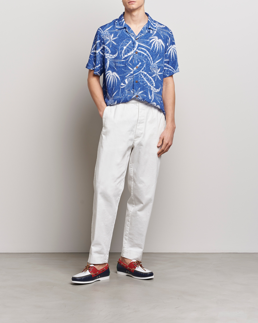 Men | Shirts | Polo Ralph Lauren | Short Sleeve Printed Shirt Ocean Breeze Floral