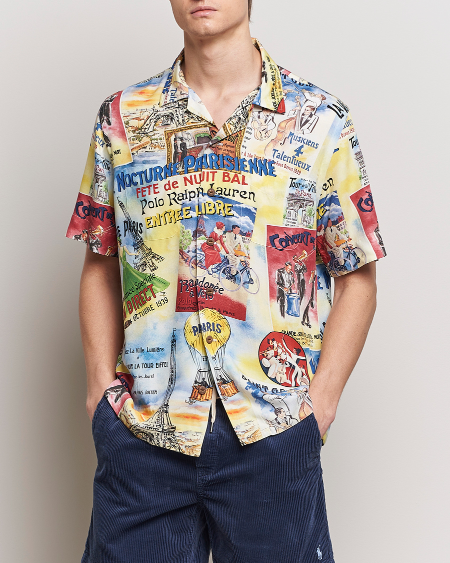 Herr | Kortärmade skjortor | Polo Ralph Lauren | Short Sleeve Printed Shirt City Of Light Poster