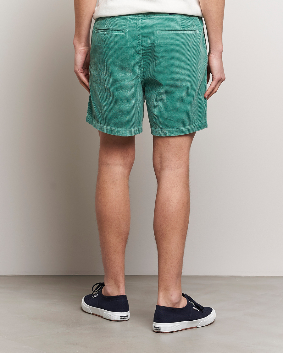 Men | Shorts | Polo Ralph Lauren | Prepster Corduroy Drawstring Shorts Seafoam Green