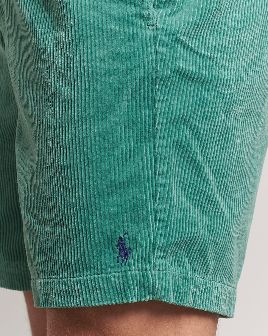 Men | Shorts | Polo Ralph Lauren | Prepster Corduroy Drawstring Shorts Seafoam Green