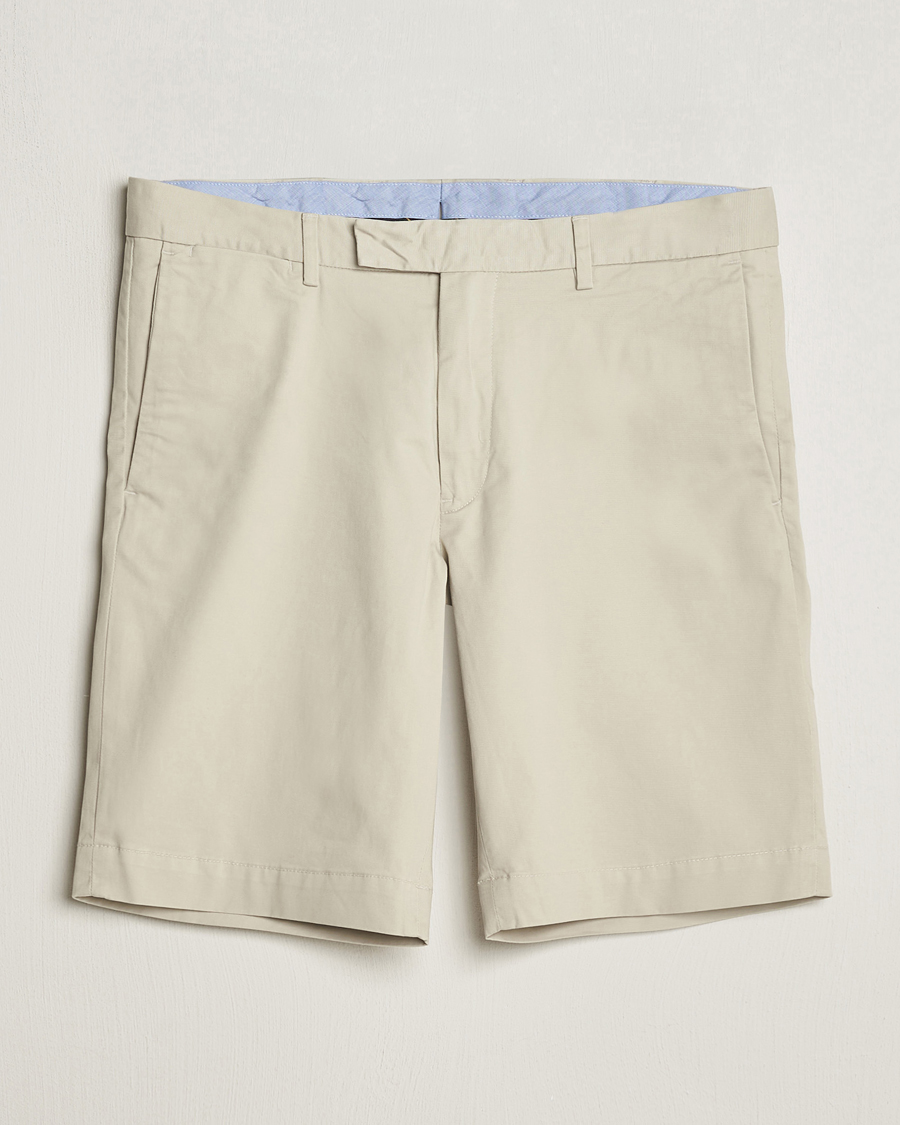Men | Shorts | Polo Ralph Lauren | Tailored Slim Fit Shorts Classic Stone