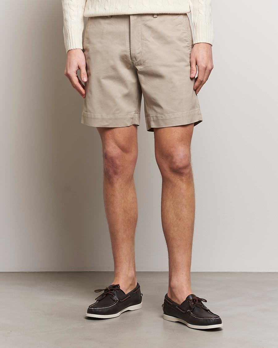 Homme |  | Polo Ralph Lauren | Tailored Slim Fit Shorts Khaki Tan