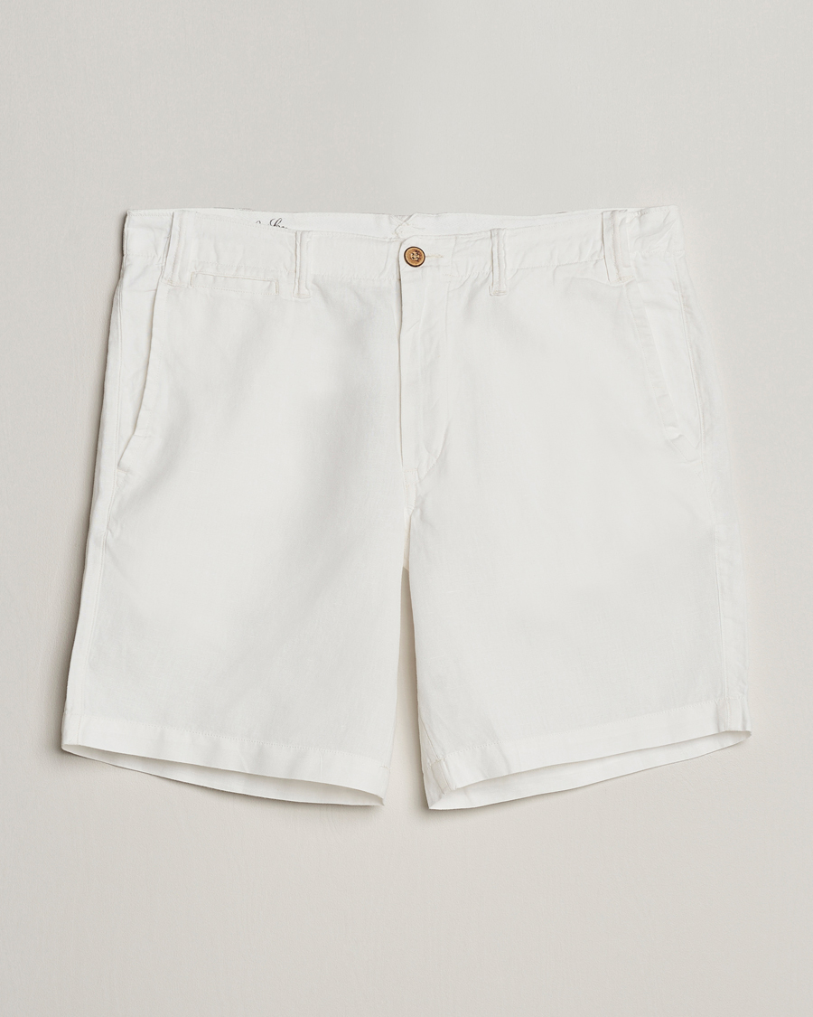 Men | Shorts | Polo Ralph Lauren | Cotton/Linen Shorts White