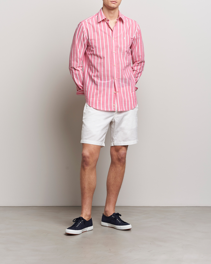 Men | Shorts | Polo Ralph Lauren | Cotton/Linen Shorts White