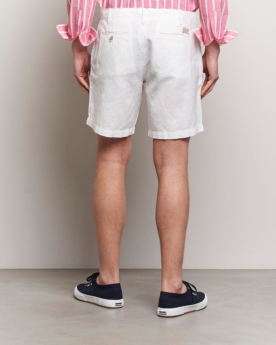 Men | Shorts | Polo Ralph Lauren | Cotton/Linen Shorts White