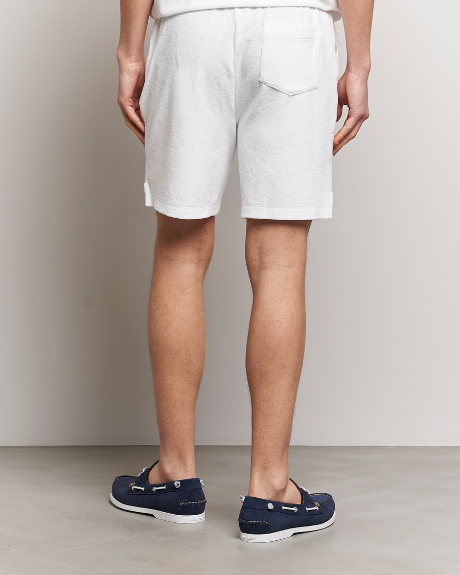 Men | Shorts | Polo Ralph Lauren | Cotton Terry Drawstring Shorts White