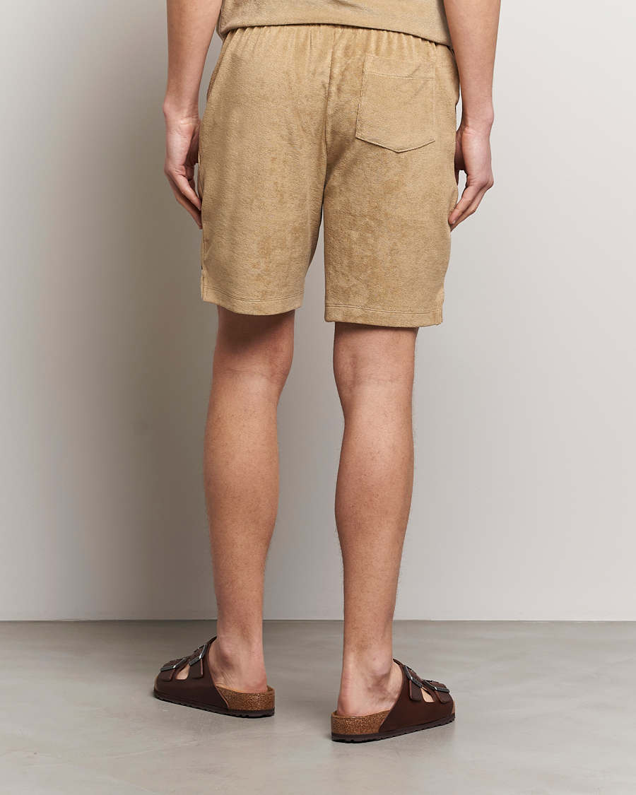 Men | Shorts | Polo Ralph Lauren | Cotton Terry Drawstring Shorts Coastal Beige