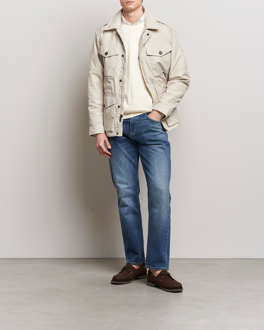 Men | Coats & Jackets | Polo Ralph Lauren | Troops Lined Field Jacket Stoneware Grey