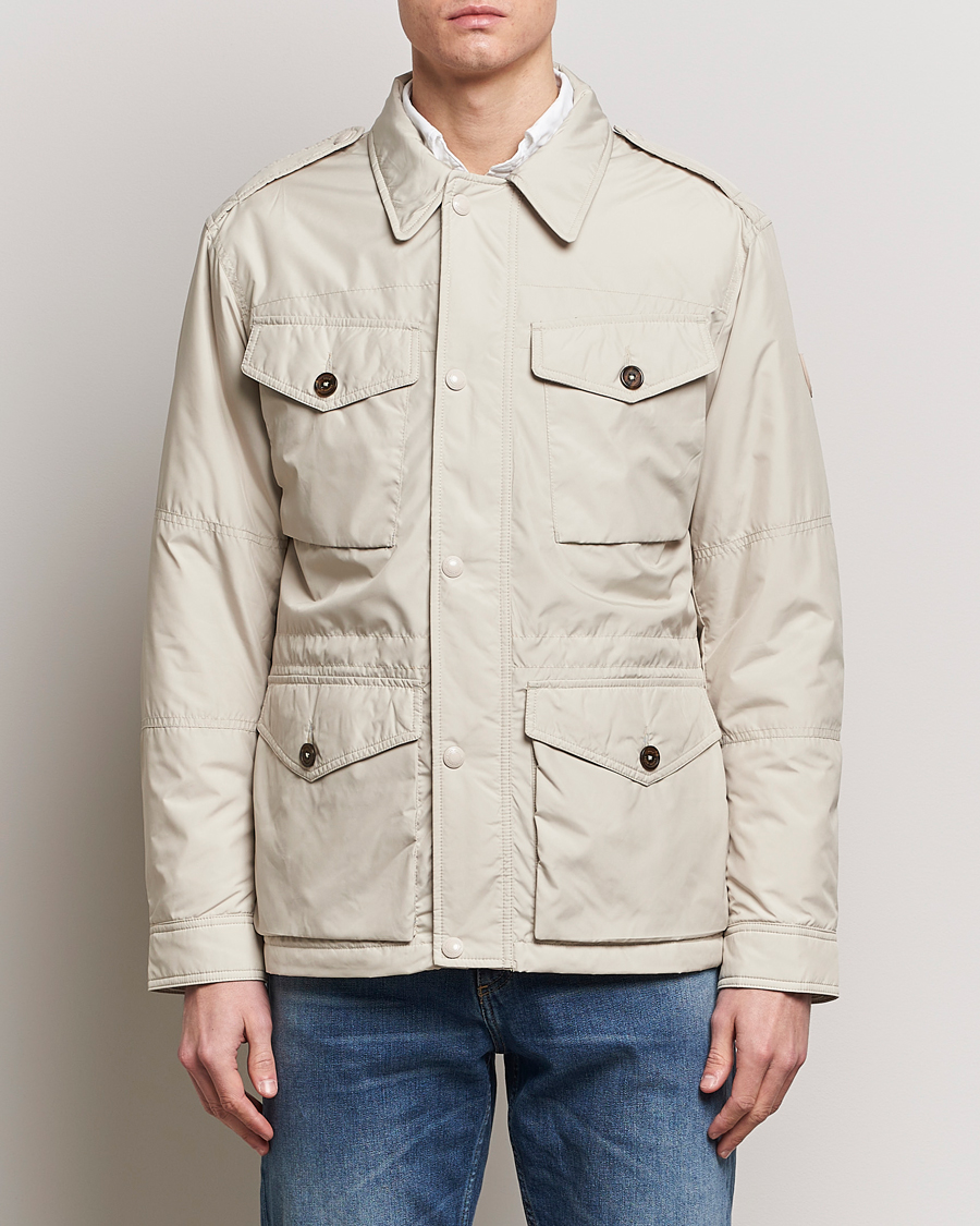 Men | Coats & Jackets | Polo Ralph Lauren | Troops Lined Field Jacket Stoneware Grey