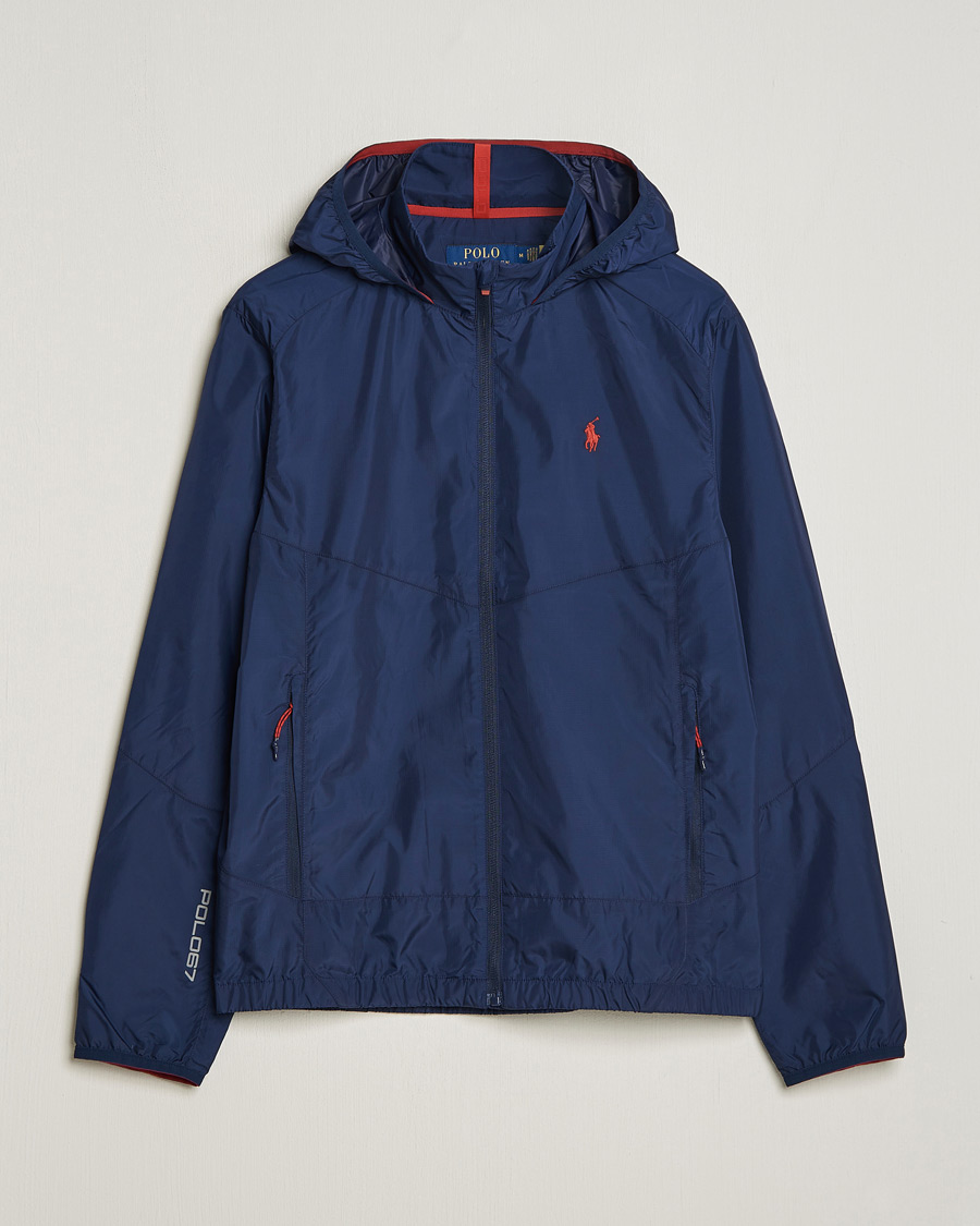 Men | Coats & Jackets | Polo Ralph Lauren | Vital Hooded Windbreaker Newport Navy