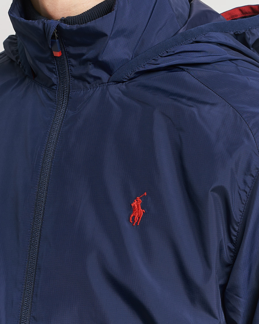 Men | Coats & Jackets | Polo Ralph Lauren | Vital Hooded Windbreaker Newport Navy