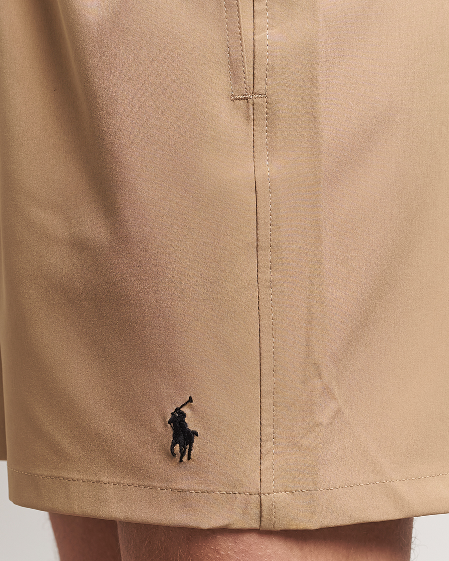 Men | Swimwear | Polo Ralph Lauren | Recycled Traveler Boxer Swimshorts Vintage Khaki