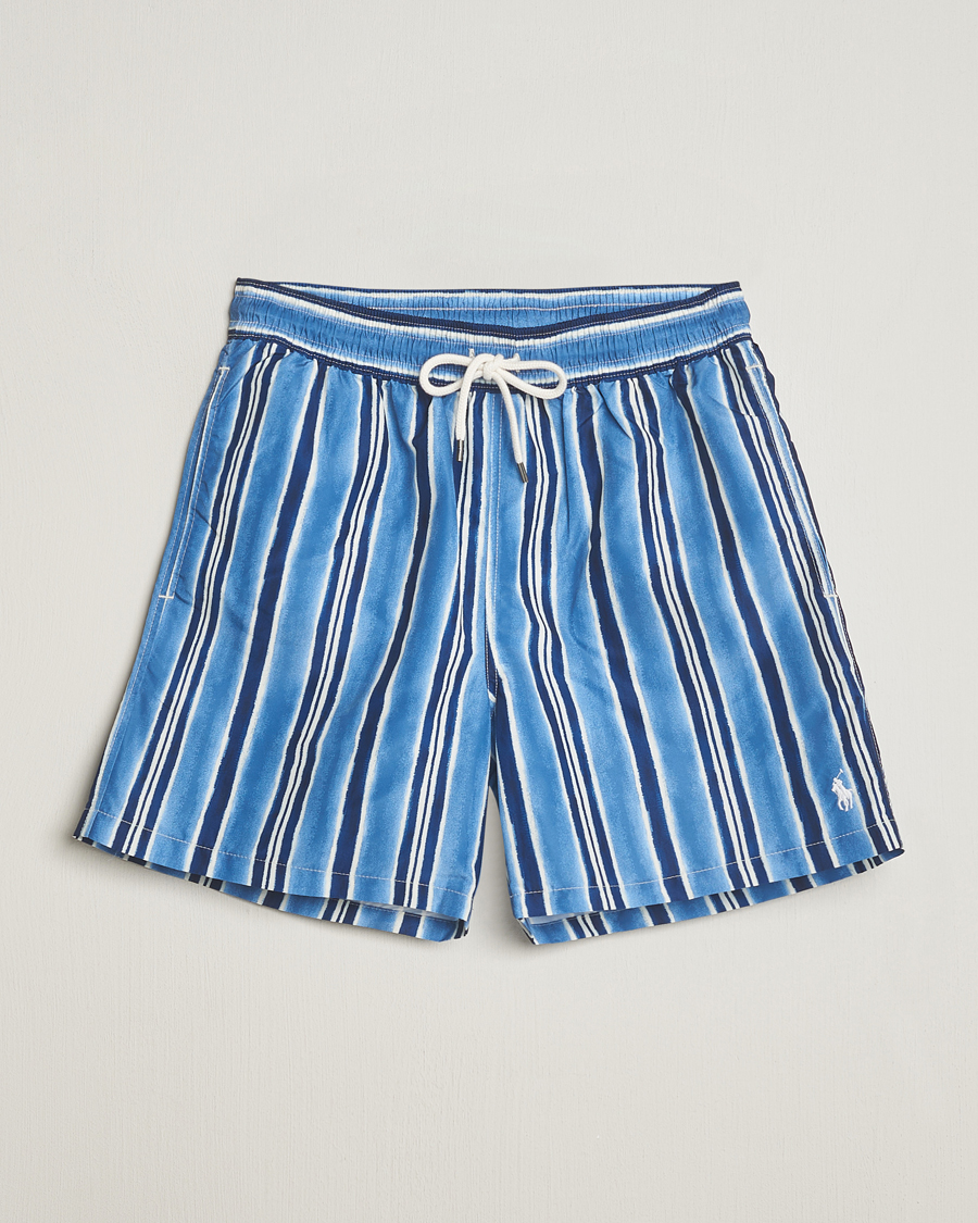 Men | Swimwear | Polo Ralph Lauren | Recyceled Traveler Striped Swimshorts Saltwashed