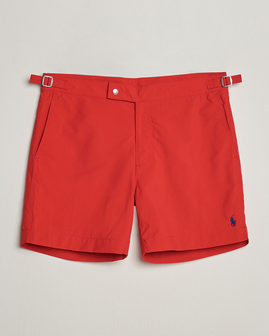 Men | Swimwear | Polo Ralph Lauren | Monaco Swimshorts Red