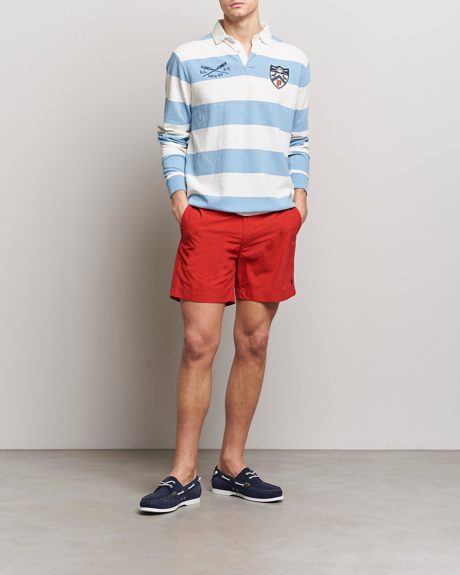 Men | Swimwear | Polo Ralph Lauren | Monaco Swimshorts Red