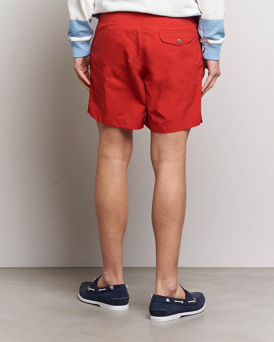 Men | Swimwear | Polo Ralph Lauren | Monaco Swimshorts Red