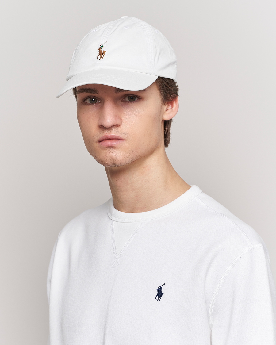 Men | Polo Ralph Lauren Stretch Twill Cap Deckwash White | Polo Ralph Lauren | Stretch Twill Cap Deckwash White