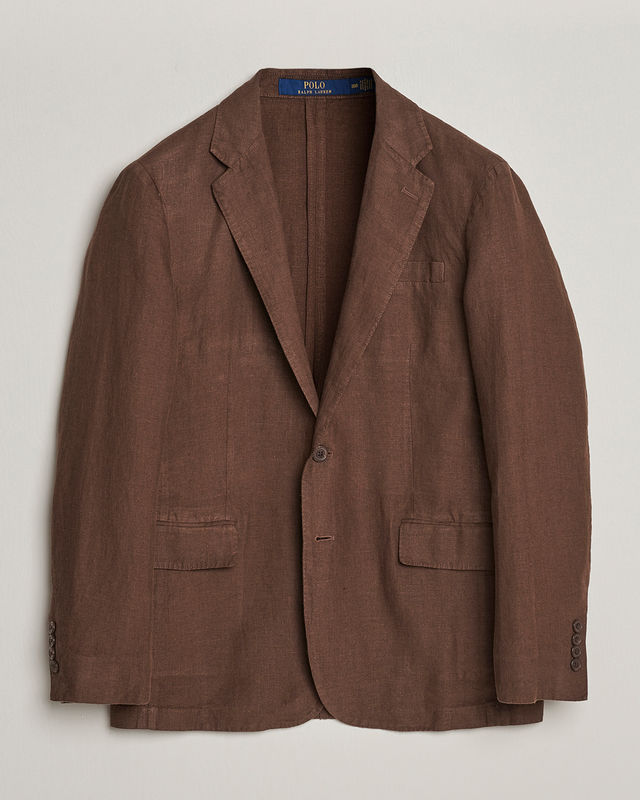 Men | Blazers | Polo Ralph Lauren | Linen Sportcoat Chestnut