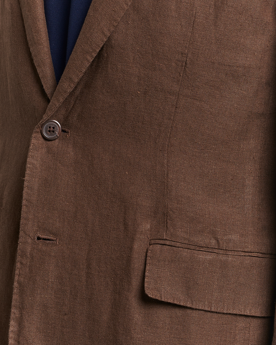 Men | Blazers | Polo Ralph Lauren | Linen Sportcoat Chestnut