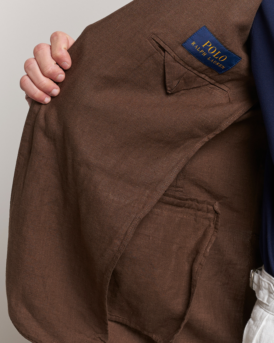 Men | Blazers | Polo Ralph Lauren | Linen Sportcoat Chestnut