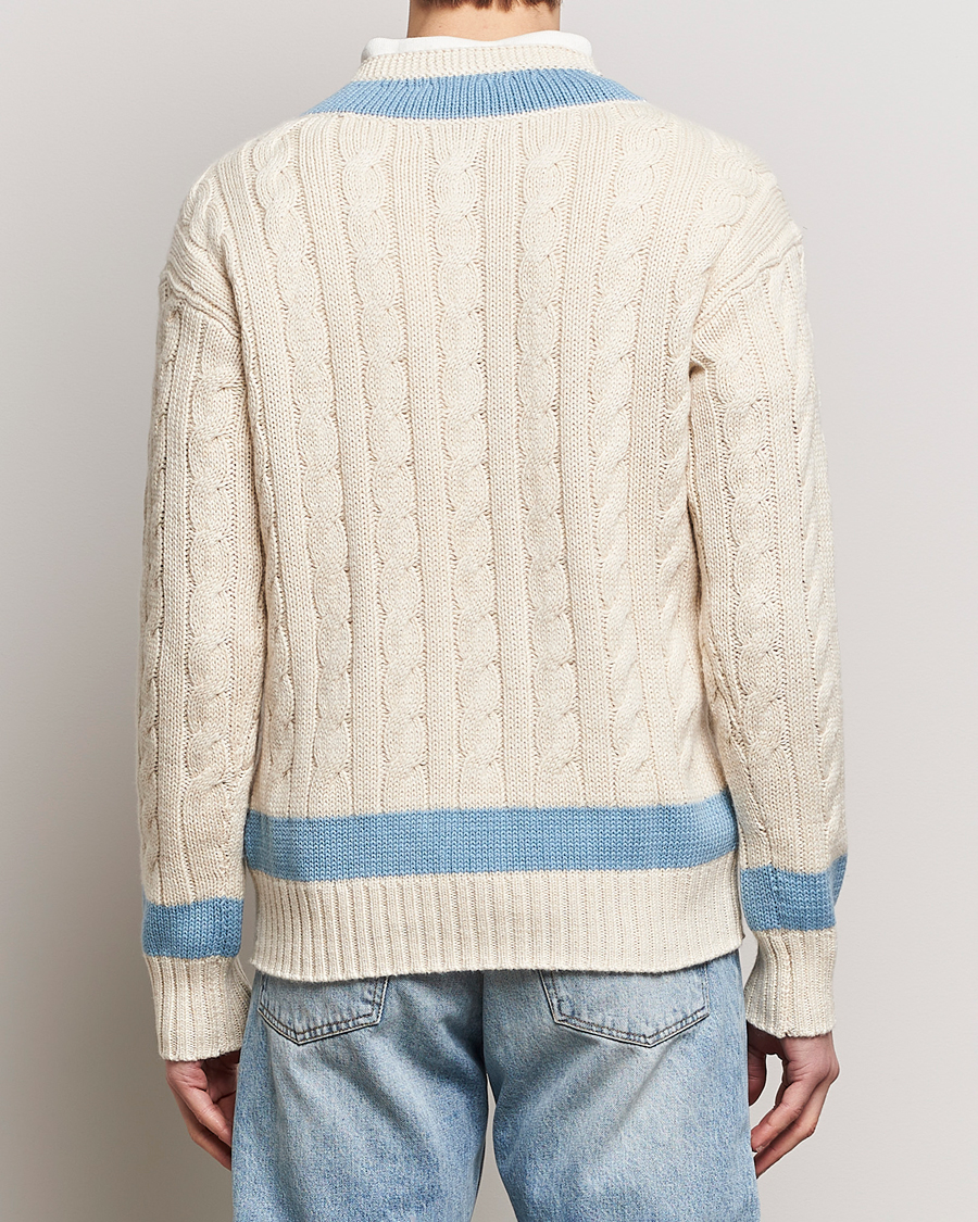 Men | Sweaters & Knitwear | Polo Ralph Lauren | Cotton/Cashmere Cricket Knitted Sweater Parchment Cream