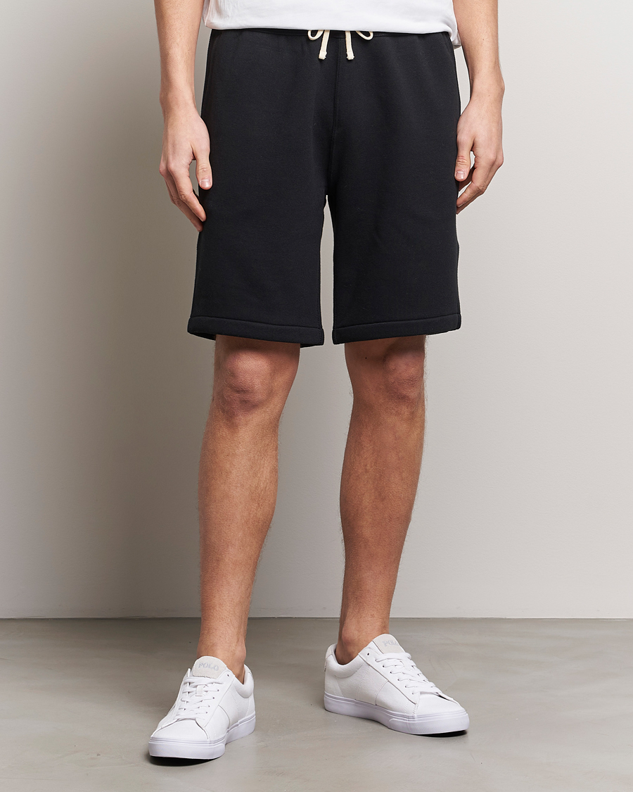 Men | Shorts | Polo Ralph Lauren | RL Fleece Athletic Shorts Polo Black
