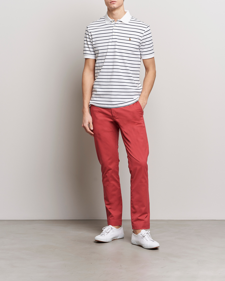 Men | Trousers | Polo Ralph Lauren | Slim Fit Stretch Chinos Nantucket Red