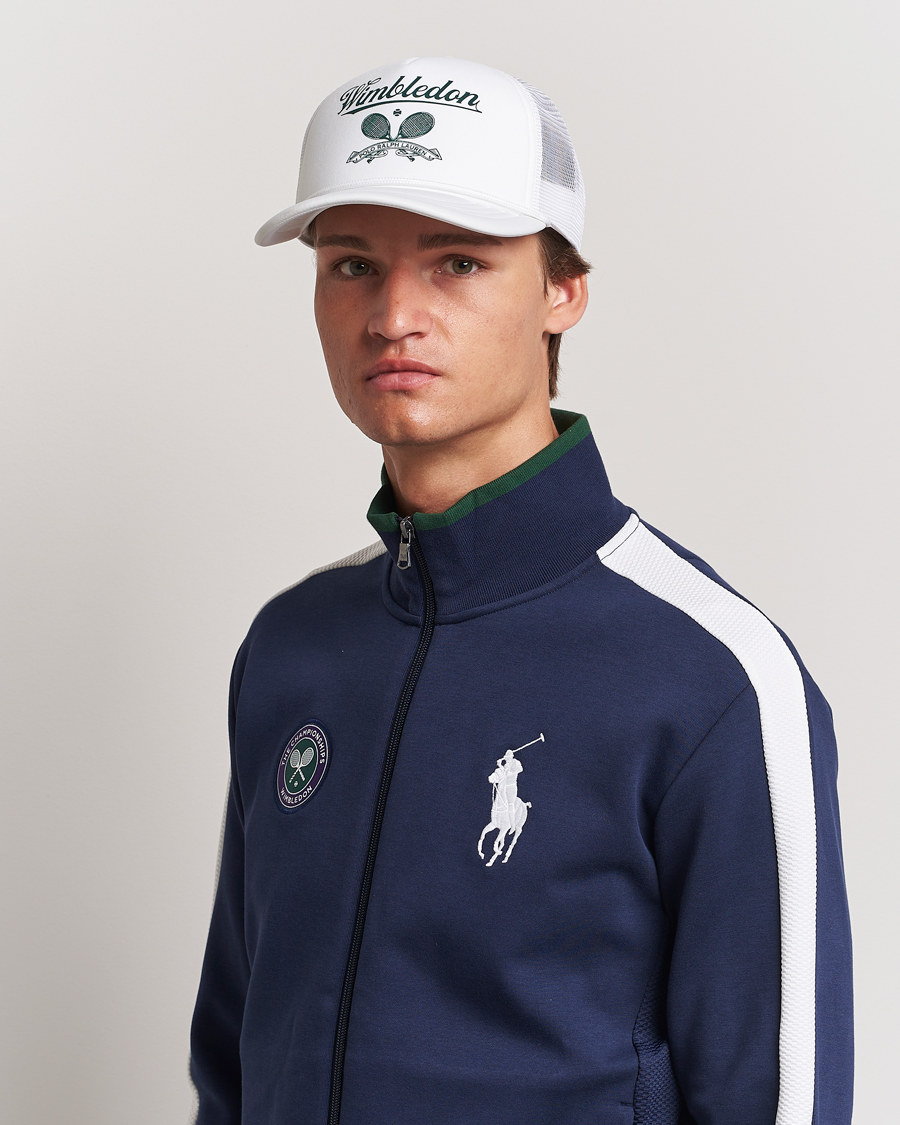 Men | Polo Ralph Lauren Wimbledon Trucker Cap White | Polo Ralph Lauren | Wimbledon Trucker Cap White