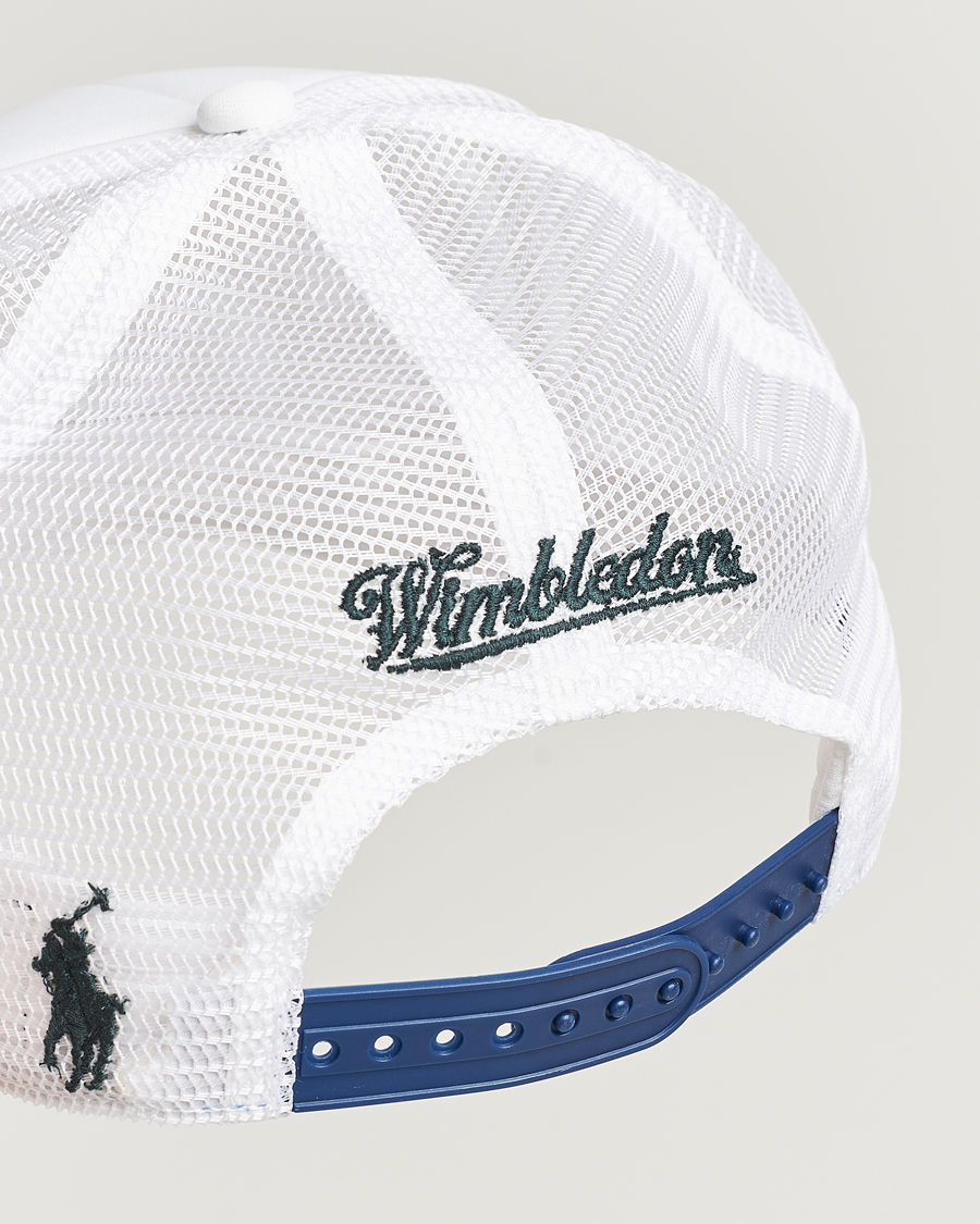 Men | Polo Ralph Lauren Wimbledon Trucker Cap White | Polo Ralph Lauren | Wimbledon Trucker Cap White