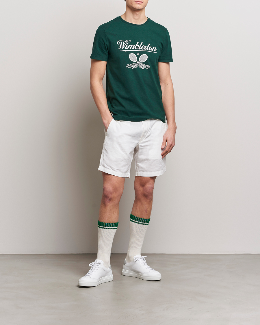 Men | T-Shirts | Polo Ralph Lauren | Wimbledon Printed Tee Moss Agate