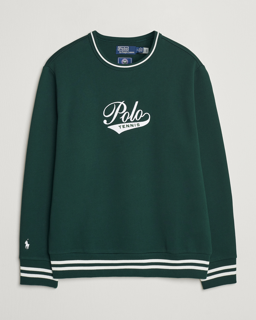 Men | Sweaters & Knitwear | Polo Ralph Lauren | Wimbledon Sweatshirt Moss Agate