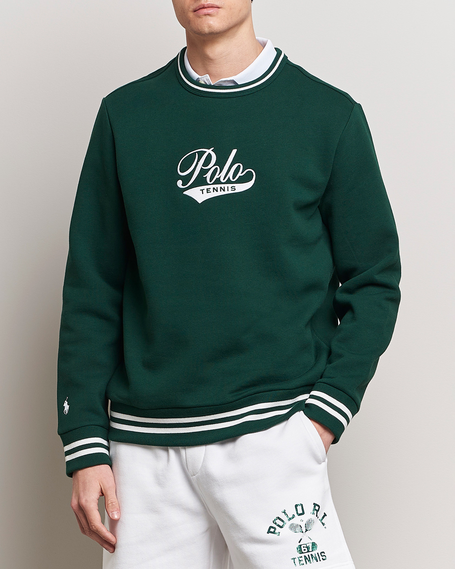 Men | Sweaters & Knitwear | Polo Ralph Lauren | Wimbledon Sweatshirt Moss Agate