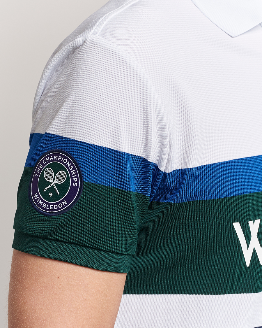 Men | Polo Shirts | Polo Ralph Lauren | Wimbledon Block Custom Slim Fit Polo Refined Navy/Multi