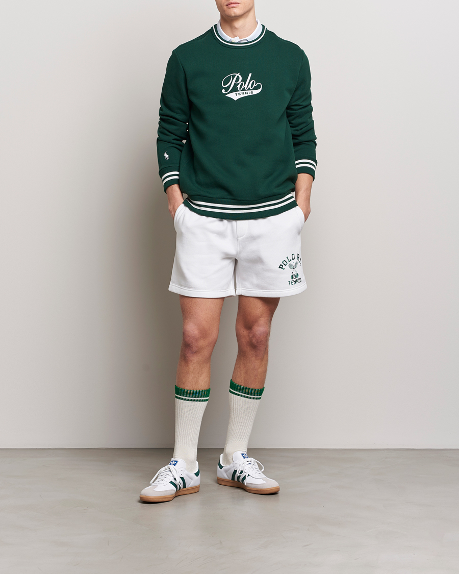 Men | Shorts | Polo Ralph Lauren | Wimbledon Athletic Shorts Ceramic White