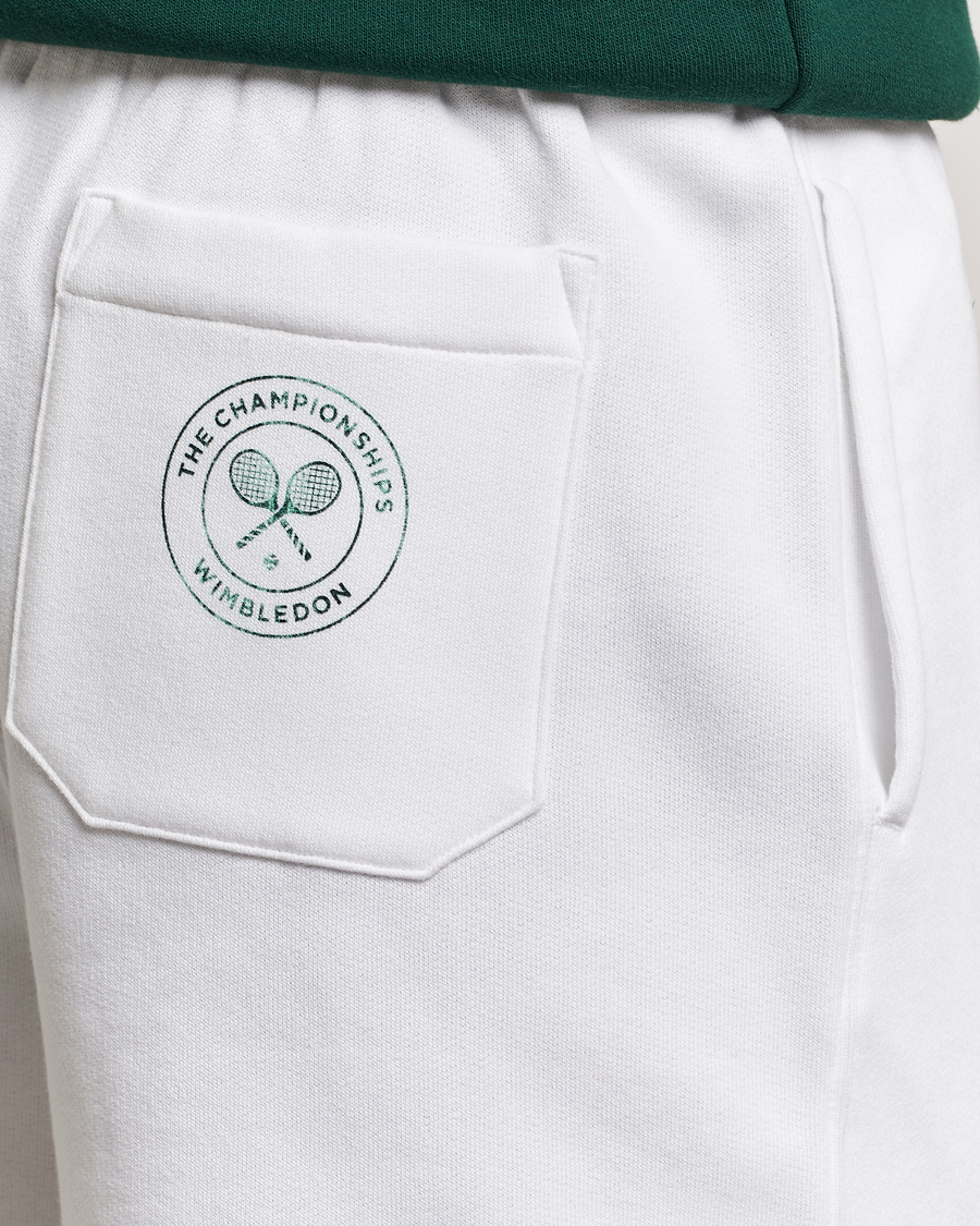 Men | Shorts | Polo Ralph Lauren | Wimbledon Athletic Shorts Ceramic White