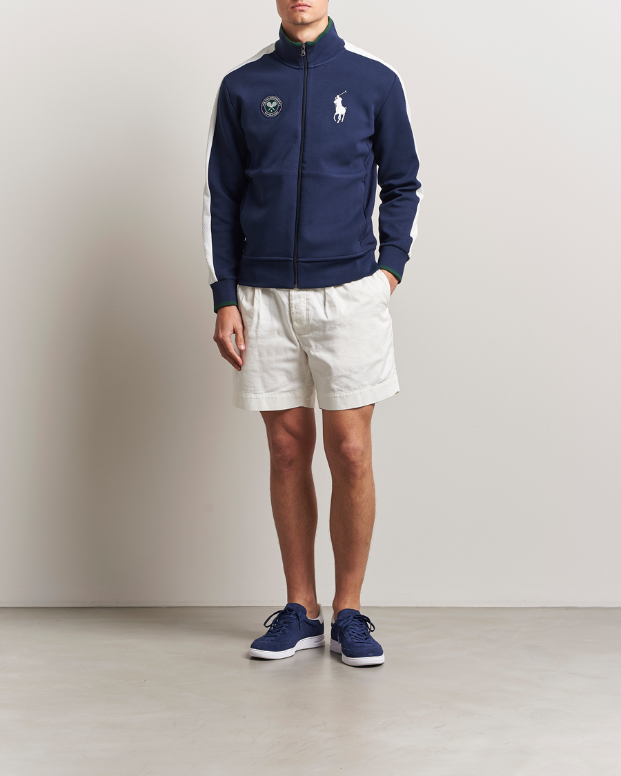 Polo Ralph Lauren Wimbledon Full Zip Navy/White at CareOfCarl.com