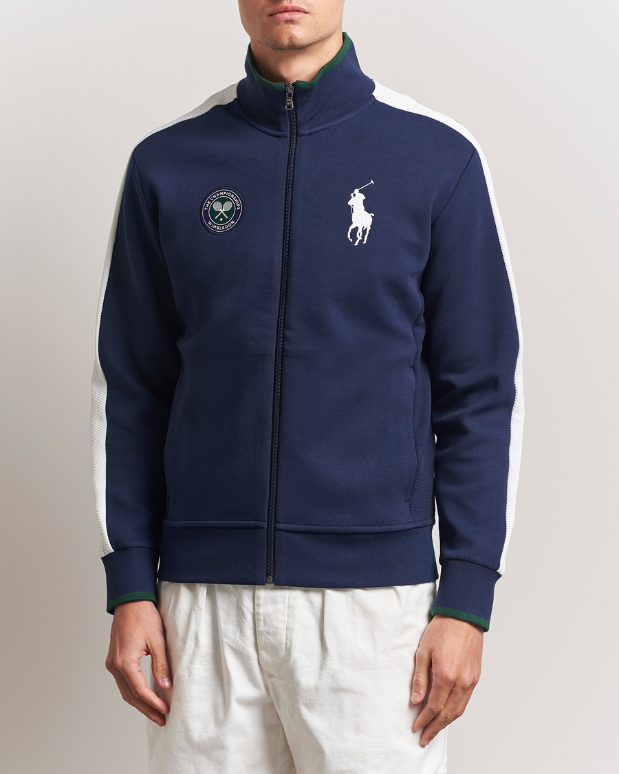 Polo Ralph Lauren Wimbledon Full Zip Navy/White at CareOfCarl.com